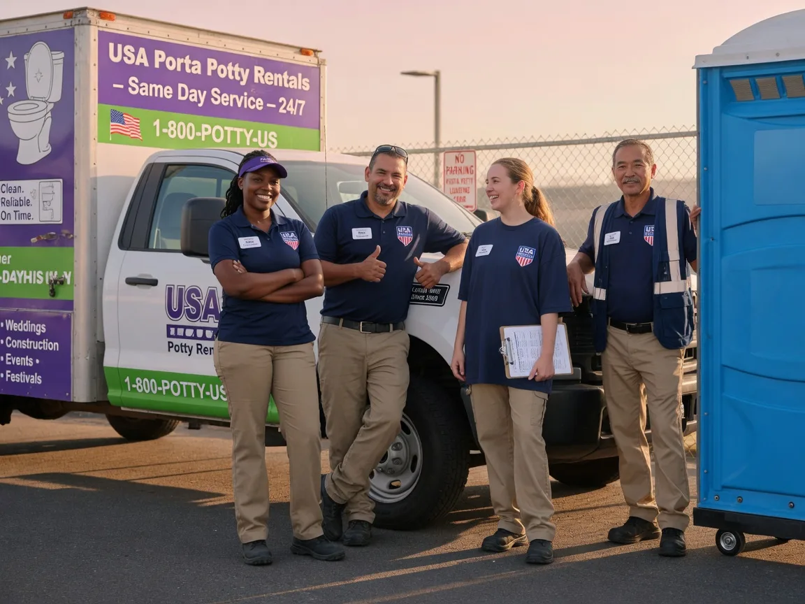 Porta Potty Rental company in Juliustown, NJ